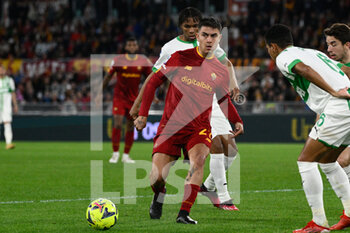 2023-03-12 - Paulo Dybala (AS Roma)  during the Italian Football Championship League A 2022/2023 match between AS Roma vs US Sassuolo at the Olimpic Stadium in Rome  on 12 March 2023. - AS ROMA VS US SASSUOLO - ITALIAN SERIE A - SOCCER