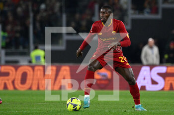 2023-03-12 - Mady Camara (AS Roma) during the Italian Football Championship League A 2022/2023 match between AS Roma vs US Sassuolo at the Olimpic Stadium in Rome  on 12 March 2023. - AS ROMA VS US SASSUOLO - ITALIAN SERIE A - SOCCER