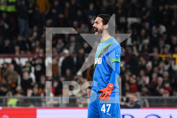 2023-03-12 - Andrea Consiglio (US Sassuolo) during the Italian Football Championship League A 2022/2023 match between AS Roma vs US Sassuolo at the Olimpic Stadium in Rome  on 12 March 2023. - AS ROMA VS US SASSUOLO - ITALIAN SERIE A - SOCCER