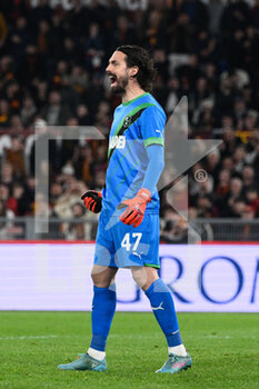 2023-03-12 - Andrea Consiglio (US Sassuolo) during the Italian Football Championship League A 2022/2023 match between AS Roma vs US Sassuolo at the Olimpic Stadium in Rome  on 12 March 2023. - AS ROMA VS US SASSUOLO - ITALIAN SERIE A - SOCCER