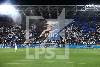 17/03/2023 - Atalanta BC fans display a large tifo before the match - ATALANTA BC VS EMPOLI FC - SERIE A - CALCIO