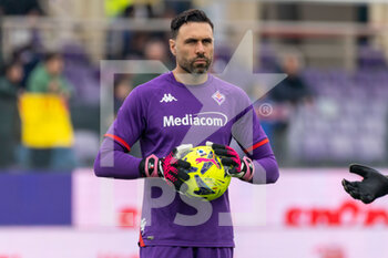 19/03/2023 - Sirigu Salvatore Fiorentina warm up - ACF FIORENTINA VS US LECCE - SERIE A - CALCIO