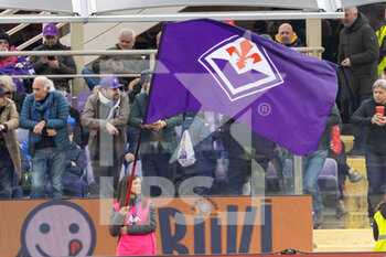 19/03/2023 - Fiorentina flag - ACF FIORENTINA VS US LECCE - SERIE A - CALCIO