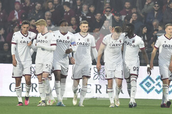 18/03/2023 - Lewis Ferguson of Bologna FC  celebrates after scoring goal   during the Serie A match between US Salernitana 1919 v  Bologna FC  at Arechi  Stadium  - US SALERNITANA VS BOLOGNA FC - SERIE A - CALCIO