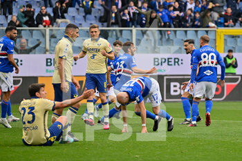 19/03/2023 - goal sampdoria 1 - 0 Manolo Gabbiadini (Sampdoria) - UC SAMPDORIA VS HELLAS VERONA - SERIE A - CALCIO