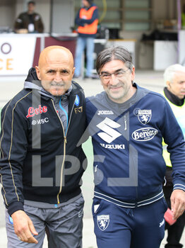 19/03/2023 - Luciano Spalletti (Head Coach SSC Napoli) and Ivan Juric (Coach Torino FC) - TORINO FC VS SSC NAPOLI - SERIE A - CALCIO