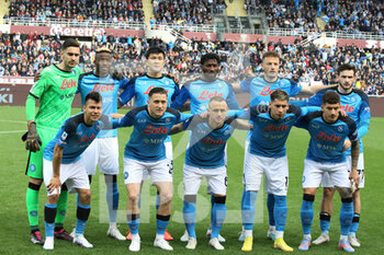 19/03/2023 - SSC Napoli team players at the beginning of the match - TORINO FC VS SSC NAPOLI - SERIE A - CALCIO