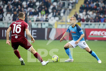 19/03/2023 - Stanislav Lobotka (SSC Napoli) in action against Nikola Vlasic (Torino FC) - TORINO FC VS SSC NAPOLI - SERIE A - CALCIO