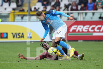 19/03/2023 - Mathias Olivera (SSC Napoli) in action against Wilfried Singo (Torino FC) - TORINO FC VS SSC NAPOLI - SERIE A - CALCIO