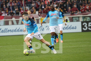 19/03/2023 - Khvicha Kvaratskhelia (SSC Napoli) in action - TORINO FC VS SSC NAPOLI - SERIE A - CALCIO