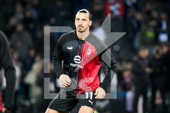 2023-03-18 - Milan's Zlatan Ibrahimovic portrait during warm up - UDINESE CALCIO VS AC MILAN - ITALIAN SERIE A - SOCCER