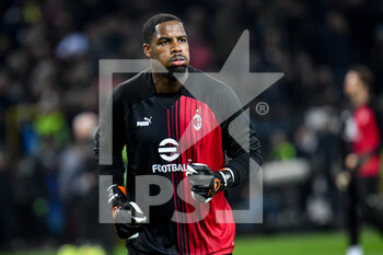 2023-03-18 - Milan's Mike Maignan portrait during warm up - UDINESE CALCIO VS AC MILAN - ITALIAN SERIE A - SOCCER