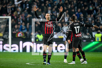 18/03/2023 - Milan's Zlatan Ibrahimovic celebrates after scoring a goal on penalty - UDINESE CALCIO VS AC MILAN - SERIE A - CALCIO