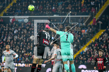 18/03/2023 - Udinese's Marco Silvestri scores a goal from Milan's Zlatan Ibrahimovic - UDINESE CALCIO VS AC MILAN - SERIE A - CALCIO