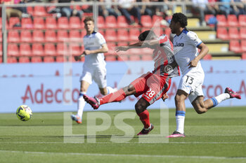 2023-04-01 - Soualiho Meite’ (Cremonese) goes to the shoot  - US CREMONESE VS ATALANTA BC - ITALIAN SERIE A - SOCCER