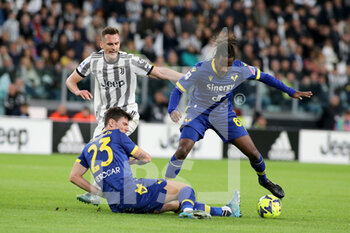 01/04/2023 - Arkadiusz Milik ((Juventus FC) in action - JUVENTUS FC VS HELLAS VERONA - SERIE A - CALCIO
