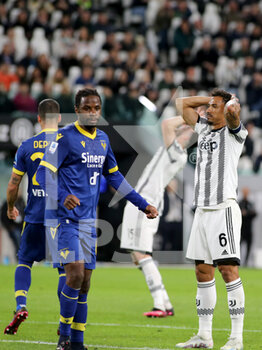 01/04/2023 - Danilo Luiz da Silva (Juventus FC) disappointed - JUVENTUS FC VS HELLAS VERONA - SERIE A - CALCIO
