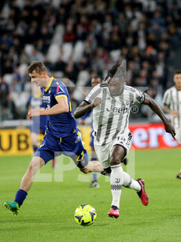 2023-04-01 - Moise Kean (Juventus FC) in action - JUVENTUS FC VS HELLAS VERONA - ITALIAN SERIE A - SOCCER