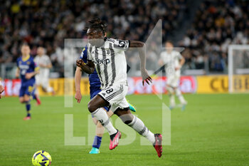 2023-04-01 - Moise Kean (Juventus FC) in action - JUVENTUS FC VS HELLAS VERONA - ITALIAN SERIE A - SOCCER