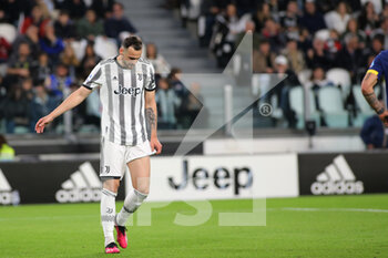 01/04/2023 - Federico Gatti (Juventus FC) disappointed - JUVENTUS FC VS HELLAS VERONA - SERIE A - CALCIO