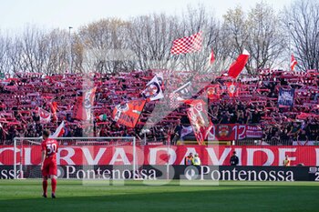 2023-04-02 - AC Monza supporters of Curva Davide Pieri - AC MONZA VS SS LAZIO - ITALIAN SERIE A - SOCCER