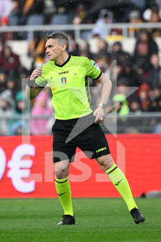 2023-04-02 - Massimiliano Irrati referee during the Italian Football Championship League A 2022/2023 match between AS Roma vs UC Sampdoria at the Olimpic Stadium in Rome  on 02 Apri 2023. - AS ROMA VS UC SAMPDORIA - ITALIAN SERIE A - SOCCER