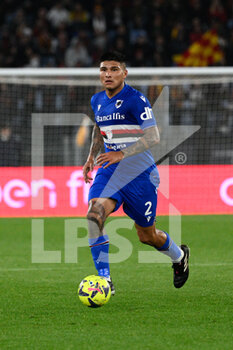 2023-04-02 - Bruno Amione (UC Sampdoria)  during the Italian Football Championship League A 2022/2023 match between AS Roma vs UC Sampdoria at the Olimpic Stadium in Rome  on 02 Apri 2023. - AS ROMA VS UC SAMPDORIA - ITALIAN SERIE A - SOCCER