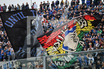 08/04/2023 - Atalanta supporters flags - ATALANTA BC VS BOLOGNA FC - SERIE A - CALCIO