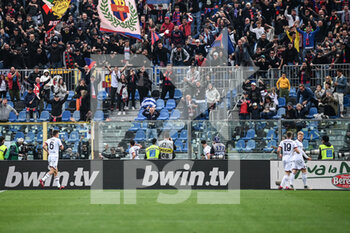 08/04/2023 - Sansone (Bologna) celebrate his goal under his supporters - ATALANTA BC VS BOLOGNA FC - SERIE A - CALCIO