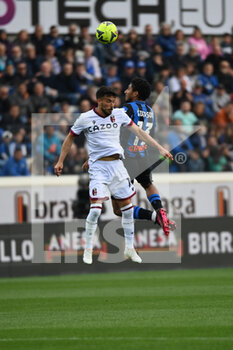 08/04/2023 - Nicola Sansone (Bologna fc) and Ederson in action - ATALANTA BC VS BOLOGNA FC - SERIE A - CALCIO