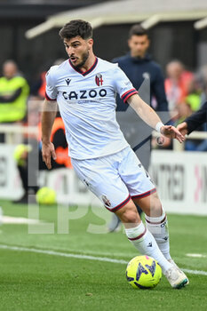 2023-04-08 - Riccardo Orsolini (Bologna Fc) in action - ATALANTA BC VS BOLOGNA FC - ITALIAN SERIE A - SOCCER