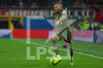 2023-04-07 - Ante Rebic of AC Milan in action during Serie A 2022/23 football match between AC Milan and Empoli FC at San Siro Stadium, Milan, Italy on April 07, 2023 - AC MILAN VS EMPOLI FC - ITALIAN SERIE A - SOCCER