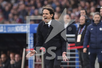 2023-04-07 - Coach Simone Inzaghi of FC Internazionale  during the Serie A match between US Salernitana 1919 vs  FC Inter  at Arechi  Stadium  - US SALERNITANA VS INTER - FC INTERNAZIONALE - ITALIAN SERIE A - SOCCER