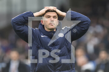 2023-04-07 - Robin Gosens of FC Internazionale disappointed at the end of the race  during the Serie A match between US Salernitana 1919 vs  FC Inter  at Arechi  Stadium  - US SALERNITANA VS INTER - FC INTERNAZIONALE - ITALIAN SERIE A - SOCCER