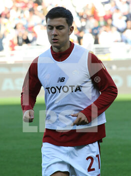 2023-04-08 - Paulo Dybala (AS Roma) during warm-up - TORINO FC VS AS ROMA - ITALIAN SERIE A - SOCCER