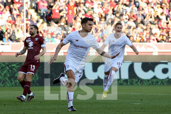 2023-04-08 - Paulo Dybala (AS Roma) after scores the penalty - TORINO FC VS AS ROMA - ITALIAN SERIE A - SOCCER