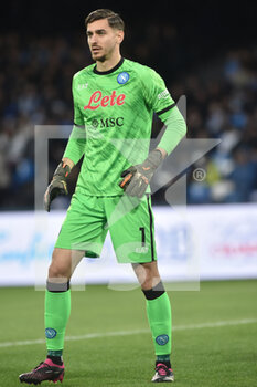 2023-04-15 - Alex Meret of SSC Napoli   during the Serie A match between SSC Napoli vs Hellas Verona at Diego Armando Maradona Stadium  - SSC NAPOLI VS HELLAS VERONA - ITALIAN SERIE A - SOCCER