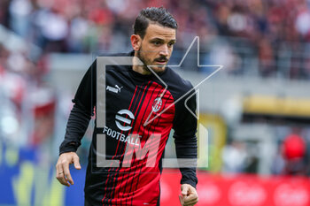 2023-04-23 - Alessando Florenzi of AC Milan looks on during Serie A 2022/23 football match between AC Milan and US Lecce at San Siro Stadium, Milan, Italy on April 23, 2023 - AC MILAN VS US LECCE - ITALIAN SERIE A - SOCCER