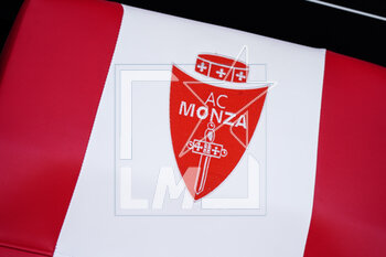 2023-04-23 - AC Monza Logo - AC MONZA VS ACF FIORENTINA - ITALIAN SERIE A - SOCCER
