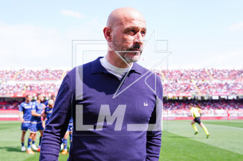 2023-04-23 - The head coach Vincenzo Italiano (ACF Fiorentina) - AC MONZA VS ACF FIORENTINA - ITALIAN SERIE A - SOCCER