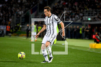 2023-04-30 - Juventus's Federico Chiesa portrait in action - BOLOGNA FC VS JUVENTUS FC - ITALIAN SERIE A - SOCCER