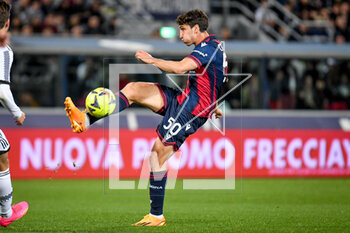 2023-04-30 - Bologna's Andrea Cambiaso portrait in action - BOLOGNA FC VS JUVENTUS FC - ITALIAN SERIE A - SOCCER