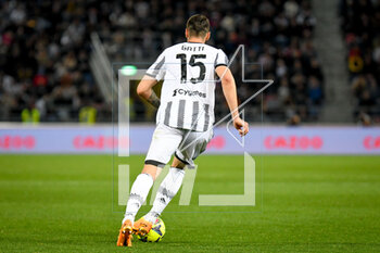 2023-04-30 - Juventus's Federico Gatti portrait in action - BOLOGNA FC VS JUVENTUS FC - ITALIAN SERIE A - SOCCER