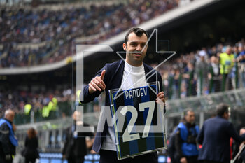 2023-04-30 - Goran Pandev before the match during the Italian Serie A football match between Inter FC Internazionale SS Lazio on 30 of Avril 2023 at Giuseppe Meazza San Siro Siro stadium in Milan, Italy. Photo Tiziano Ballabio - INTER - FC INTERNAZIONALE VS SS LAZIO - ITALIAN SERIE A - SOCCER