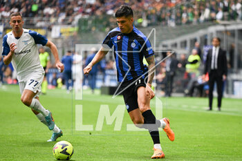 2023-04-30 - Joaquin Correa of Inter Fc during the Italian Serie A football match between Inter FC Internazionale SS Lazio on 30 of Avril 2023 at Giuseppe Meazza San Siro Siro stadium in Milan, Italy. Photo Tiziano Ballabio - INTER - FC INTERNAZIONALE VS SS LAZIO - ITALIAN SERIE A - SOCCER