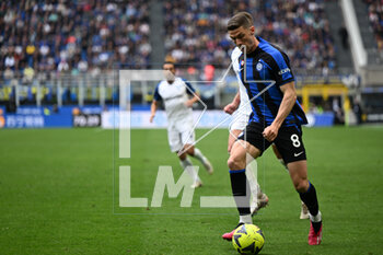 2023-04-30 - Robin Gosens of Inter Fc during the Italian Serie A football match between Inter FC Internazionale SS Lazio on 30 of Avril 2023 at Giuseppe Meazza San Siro Siro stadium in Milan, Italy. Photo Tiziano Ballabio - INTER - FC INTERNAZIONALE VS SS LAZIO - ITALIAN SERIE A - SOCCER