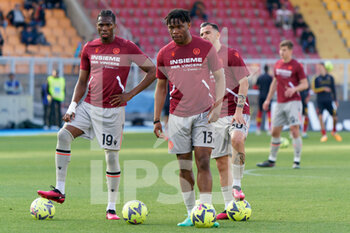 2023-04-28 - Players of Udinese Calcio warm up - US LECCE VS UDINESE CALCIO - ITALIAN SERIE A - SOCCER
