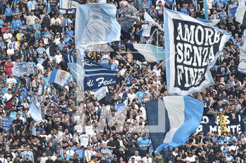 2023-04-30 - Supporter Napoli during the Serie A match between SSC Napoli vs US Salernitana 1919 at Diego Armando Maradano Stadium - SSC NAPOLI VS US SALERNITANA - ITALIAN SERIE A - SOCCER