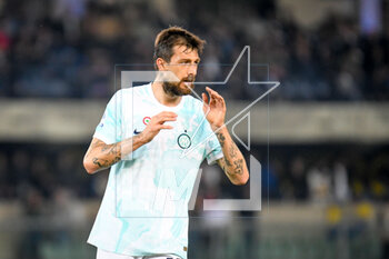 2023-05-03 - Inter's Francesco Acerbi portrait - HELLAS VERONA FC VS INTER - FC INTERNAZIONALE - ITALIAN SERIE A - SOCCER