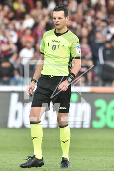 2023-05-03 - Ivano Pezzuto referent during the Serie A match between US Salernitana 1919 ACF Fiorentina at Arechi Stadium - US SALERNITANA VS ACF FIORENTINA - ITALIAN SERIE A - SOCCER